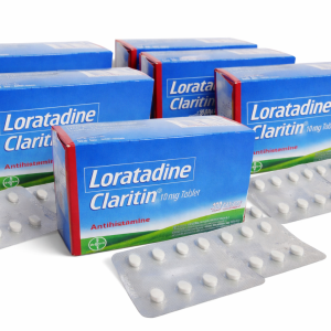 Loratadine (Claritin) 10mg – Non-Drowsy Allergy Relief
