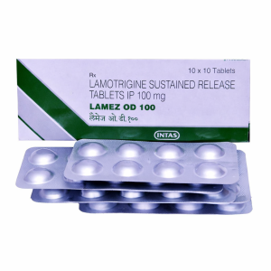 Lamotrigine 100mg – Mood Stabilizer & Seizure Control