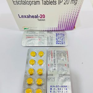 Escitalopram (Lexapro) 20mg – Uplift Mood & Quiet Anxiety