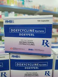 Doxycycline Hyclate 100mg – Versatile Antibiotic Solution